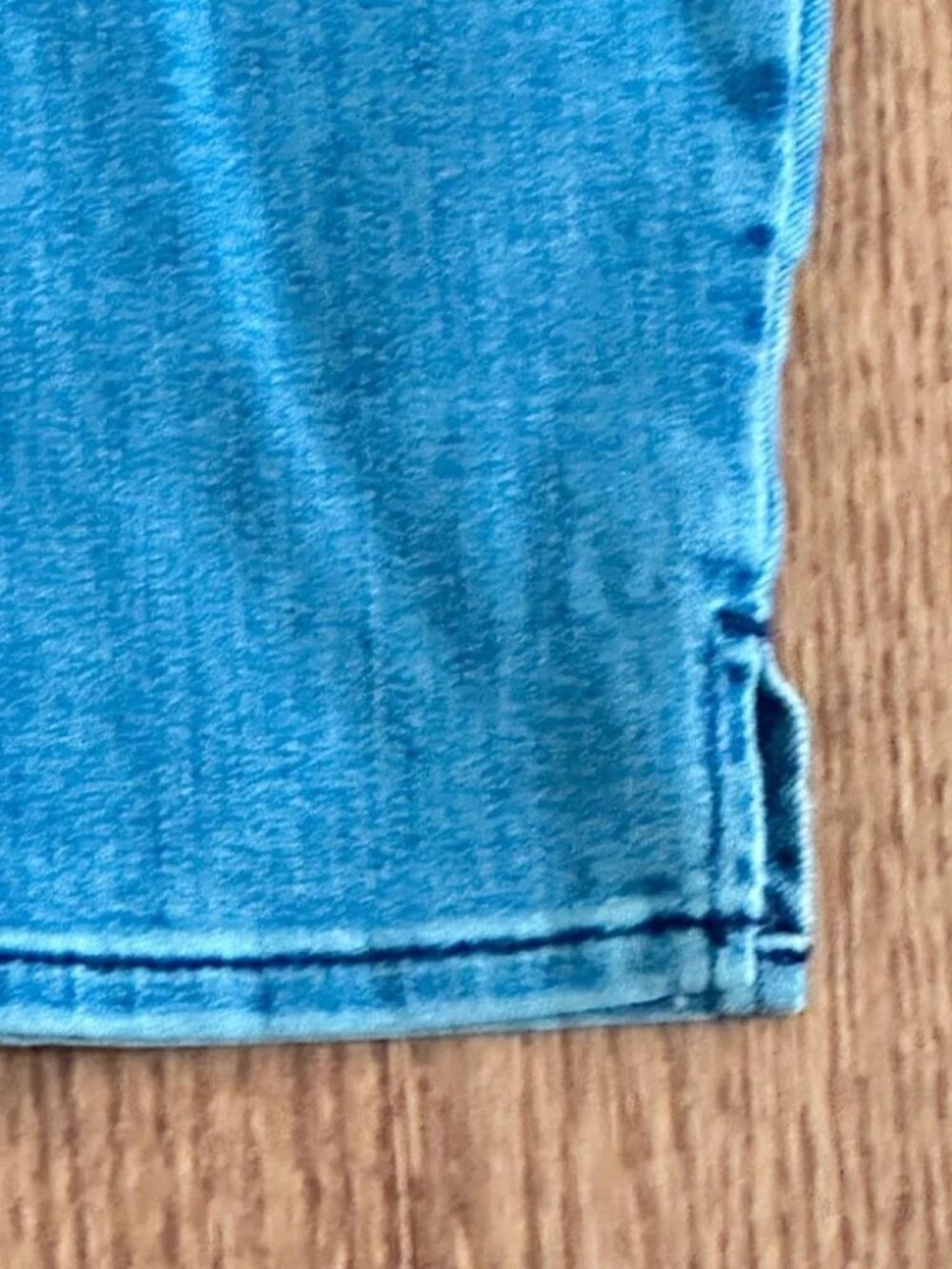 NYDJ Curve 360 Straight Ankle Slit Cropped Jeans Women's Size 24 - Picture 4 of 11